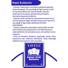Çamaşır Çividi Mavi Toz Çivit Çamaşır Beyazlatıcı Çamaşır Çiviti 4 Paket 50GR