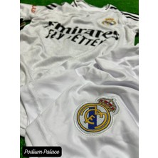 R. Madrid Kylian M.B.A.P.P.E2024/25  Yeni Sezon  Deplasman Çocuk Forması 4'lü (Beyaz) Zyn