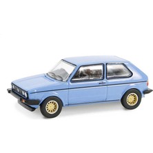 Nessi World Greenlight 1/64 Club Vee-Dub Series 19- 1982 Volkswagen Golf– Monaco Blue