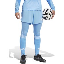 Adidas JH3313 T25 P Gk Tıghtm Açık Mavi Düz Erkek Tayt