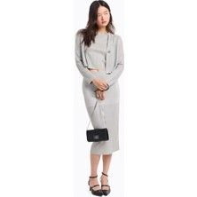 Armani Exchange Gri Kadın Hırka XW000110