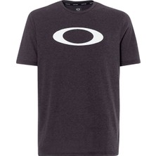 Oakley O-Bold Ellıpse Siyah Bisiklet Yaka Normal Baskılı Erkek T-Shirt