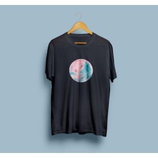 Oversize Planet / Gezegen Tasarım Unisex T-Shirt
