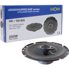 Leone HR-160 Bıg 250 Watt Max 125 Watt Rms 3 Yollu 2li Takım Kutulu 16 cm (Oto Hop) - CDY9867-1032
