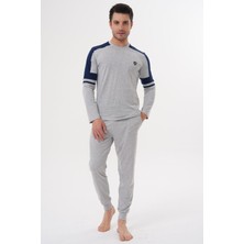 Mecit 2990 Gri Erkek Pijama Takımı