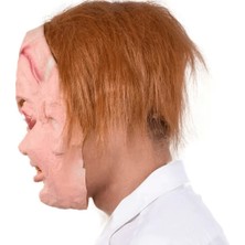 Chucky Saçlı Lateks Maske