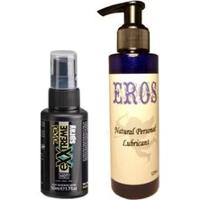 Eros Hintohu Kadınlara Erkeklere Özel Ferahlatıcı Sprey 50 ml + Eros 125 ml Lubricant Gel
