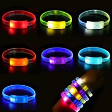 Festival & Parti LED Bileklik 3 Farklı Mod Işıklı 1 Adet
