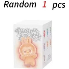 Pop Mart Labubu The Monsters Big Into Energy Series Peluş Oyuncak Anahtarlık Hediye Sevimli Koleksiyon Ürünleri 13 cm Sevimli Canavarlar