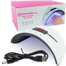 Ledli Profesyonel Taşınabilir Etkili ve Tasarımlı Dijital Göstergeli Oje Kurutucu