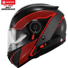 Scoyco FF-868 Sky Breaker Çene Açılır Motosiklet Kaskı