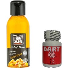 Hepsidahice Fang Chung Oil Of Secret 100ML Kayısı Aromalı Masaj Yağı + 30LU DART72 Erkeklere Özel