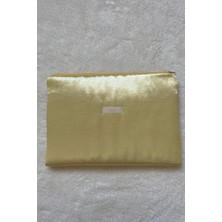 Tereyağ Sarısı Saten Tablet Çantası, Sarı Saten Tablet Kılıfı, Sarı Tablet Çantası