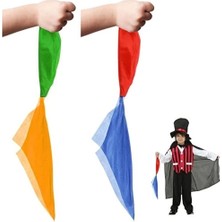 Renk Değiştiren Sihirli Mendil Sihirbazlık Oyunu