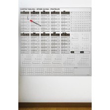 Çarpım Tablosu Ezberleme Manyetik Duvar Stickerı 105 x 100 cm (4767) - LKM3538-4950