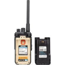 Gyq Q990 8 Ana Kanal Toplam 16 Kanal Siyah Pmr El Telsizi (15 Km) Tekli (4767) - LKM4140-7620