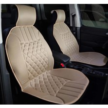 Skoda Octavia Oto Koltuk Minderi Bej Ön Iki Set