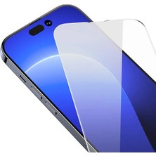 Baseus 0.3mm Crystal iPhone 14 Plus - 13 Pro Max Full Tempered Ekran KORUYUCU-(5775) - LKM3460-7614