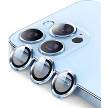 Ally Iphone 13 Pro -13 Pro Max 3D Metal Çerçeveli Kamera Lens KORUYUCU-(5775) - LKM9920-7713