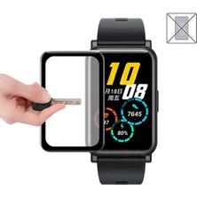 Huawei Watch Fit 3D Full Kaplama Ekran Koruyucu PET+PMMA-(5775) - LKM3974-6760
