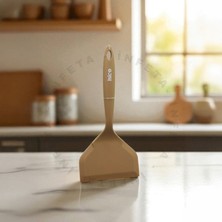 1 Adet Silikon Spatula Geniş Uclu Rahat Alım - 25CM Silikon Spatula