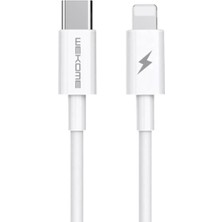 Wekome Type-C To iPhone Pd 20W Hızlı Şarj Kablosu 1.2M-(5775) - LKM6435-7344