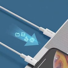 Wekome Type-C To iPhone Pd 20W Hızlı Şarj Kablosu 1.2M-(5775) - LKM6435-7344