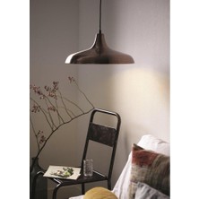 Mylights Bakır Eskitme Kaplama Metal Tekli Sarkıt Avize Kafe Otel Tezgah Masaüstü Otel Yatakbaşı Aydınlatma