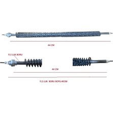 Universal Serpantin Rezistans Düz 44CM Q:11,5 750W (Demire Demir)