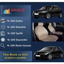 Point Volkswagen Passat B6 Oto Ön Iki Koltuk Minderi Bej 2005-2010
