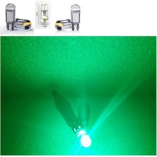 ( 5 x Adet ) 1 Set LED T10 Dipsiz Ampul 12V Dıamond Pıne. Green (5W Dipsiz Ampul Elmas Cam Yeşil)