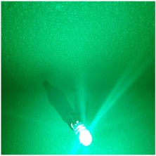 ( 5 x Adet ) 1 Set LED T10 Dipsiz Ampul 12V Dıamond Pıne. Green (5W Dipsiz Ampul Elmas Cam Yeşil)