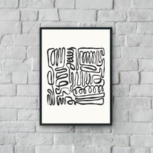 "messy" Poster Tablo (Çerçeveli