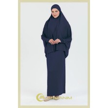  Pamuklu Iki Parça Kollu Namaz ve ümre Elbisesi