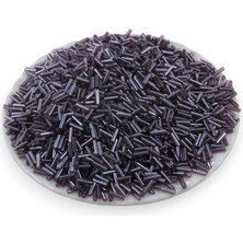 Serhat Aksesuar ve El İşçiliği Mor Boru Boncuk 100 gr