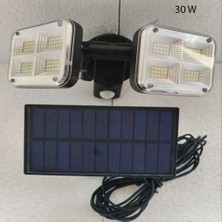 Teknofaji Solar Aydınlatma Lamba Güneş Enerjili 120LED Şarjlı Hareket Sensörlü,Dış Mekan,Bahçe,Garaj