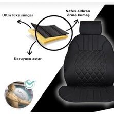 Point Volkswagen Passat B7 Oto Siyah Ön Iki Koltuk Minderi 2011-2014