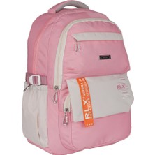 Relaxion Yeni Sezon Su Geçirmez Pembe Okul ve Günlük Sırt Çantası 2059