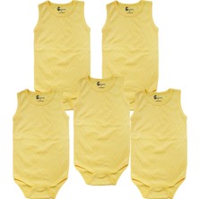 CemBebe Büyük Boy (5 Adet) Çocuk Çıtçıtlı Body 2-3-4-5-6-7-8-9-10-11-12 Yaş Özel Gereksinimli Zıbın