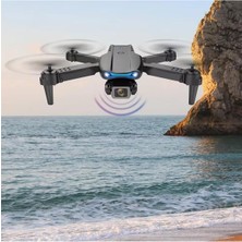 E99 Katlanabilir Drone, Profesyonel Hd Kamera, Wifi, Fpv Fotoğraf Quadcopter Selfie Drone