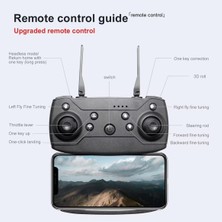 E99 Katlanabilir Drone, Profesyonel Hd Kamera, Wifi, Fpv Fotoğraf Quadcopter Selfie Drone