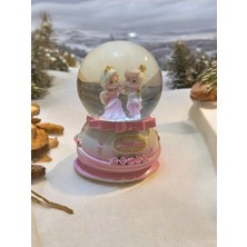 Işıklı ve Müzikli Kar Küresi Happinies