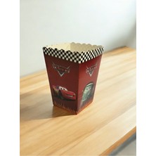 Cars Arabalar Dekoratif Doğum Günü Mısır Kutusu 8 Adet