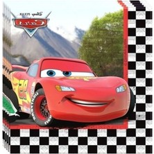 Cars Temalı Baskılı 20 Kişilik Lüx Peçete