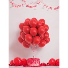 Metalik Renkli 20'li Balon Seti