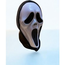 Halloween Cadılar Bayramı Scream Fileli Plastik Maske