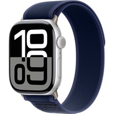 Apple Watch 10 42MM Zore Krd-77 Hasır Örgü Naylon Kordon