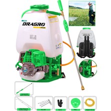 Dragro Alman Pülverizator 25 Litre Sırt Tipi Benzinli Motorlu Ilaçlama Makinesi Yüksek Performanslı