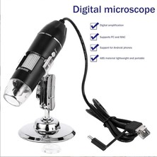 Teknofaji 1600X Diji Mikroskop USB 8led Çok Amaçlı Cilt Biyolojik Analiz Tel Tamiri Muayene Kamerası