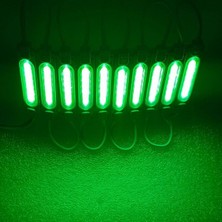 ( 10 x Adet ) 1 Set Sıra Modüler LED 12V Yeşil (Green)